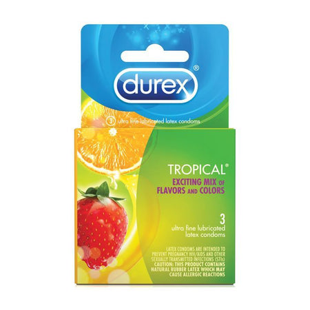 Durex Tropical Flavors - Box of 3