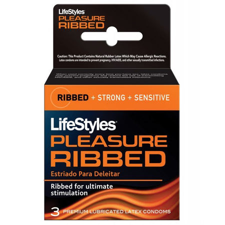 Lifestyles Ultra Ribbed - Box of 3