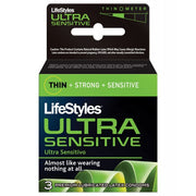Lifestyles Ultra Sensitive - Box of 3