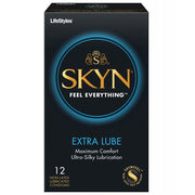Lifestyles SKYN Extra Lubricated Condoms - Box of 12