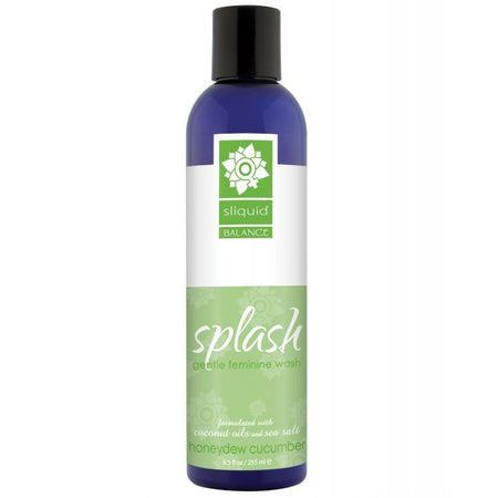 Sliquid Splash Feminine Wash - 8.5 oz Honeydew Cucumber