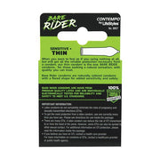 Contempo Bare Rider Thin Condom Pack - Pack of 3