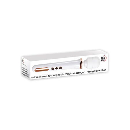 Adam & Eve Rechargeable Magic Massager - Rose Gold