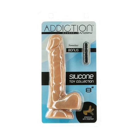 Addiction Andrew 8" Bendable Dong