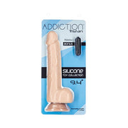 Addiction 9.4" Tristan Dildo - Beige