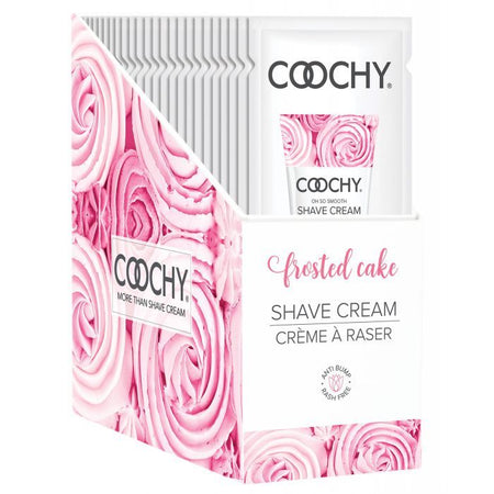 COOCHY Shave Cream - Frosted Cake Display of 24