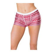 Holiday Unisex Boxer Brief w/Back Flap Red/White