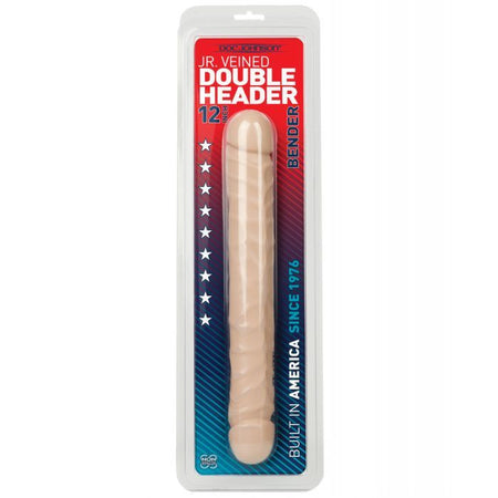 12" Jr. Double Header Bender - White