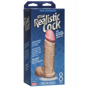 8" Realistic Cock w/Balls