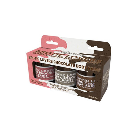 Erotic Chocolate Body Paints - Asst. Flavors