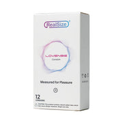 Lovense RealSize 49mm Condoms - Box of 12