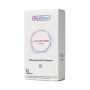 Lovense RealSize 52mm Condoms - Box of 12