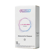 Lovense RealSize 56mm Condoms - Box of 12