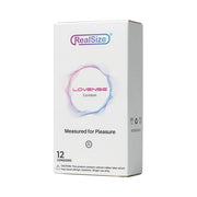 Lovense RealSize 60mm Condoms - Box of 12