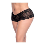 Lace Boyshort Black