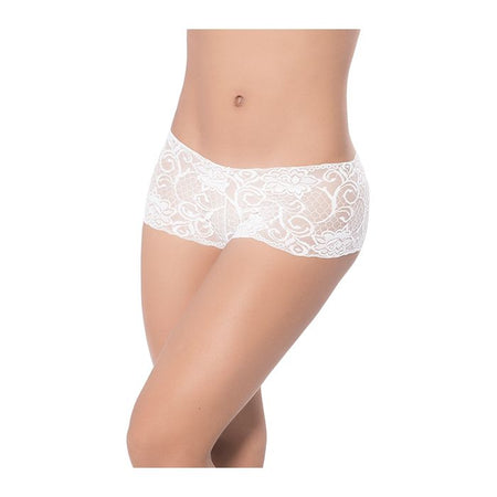 Lace Boyshort White