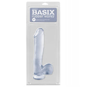 Basix Rubber Works 10" Dong w/Suction Cup
