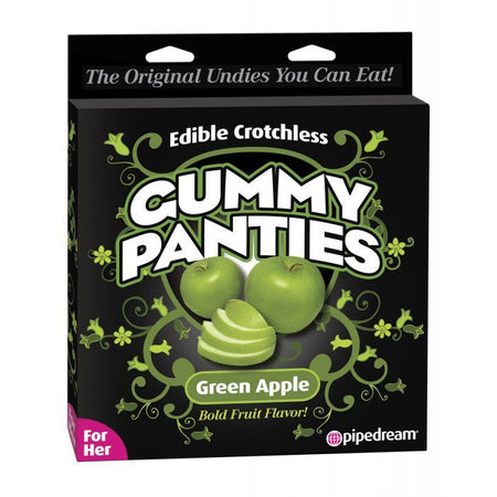 Edible Crotchless Gummy Panty - Apple