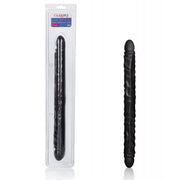 17" Slim Jim Duo Veined Super Slim Double Dong