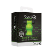 Shots Ouch Vibrating Head Masturbator - Glow in the Dark